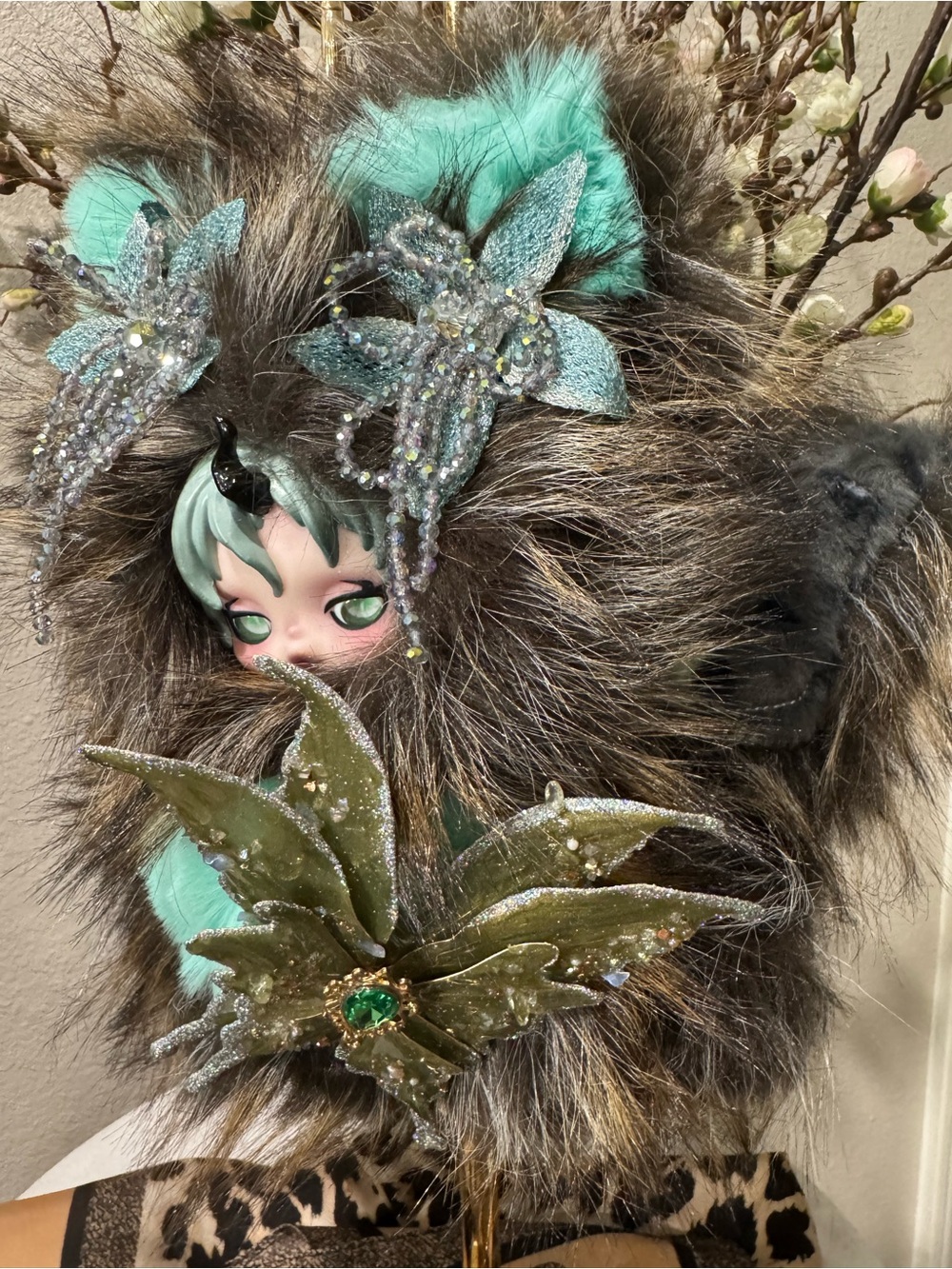 Plush Fur Custom Skullpqnda Butterfly with Accessories - Picture 6 of 10